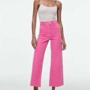 Pink Marine Zara Jeans